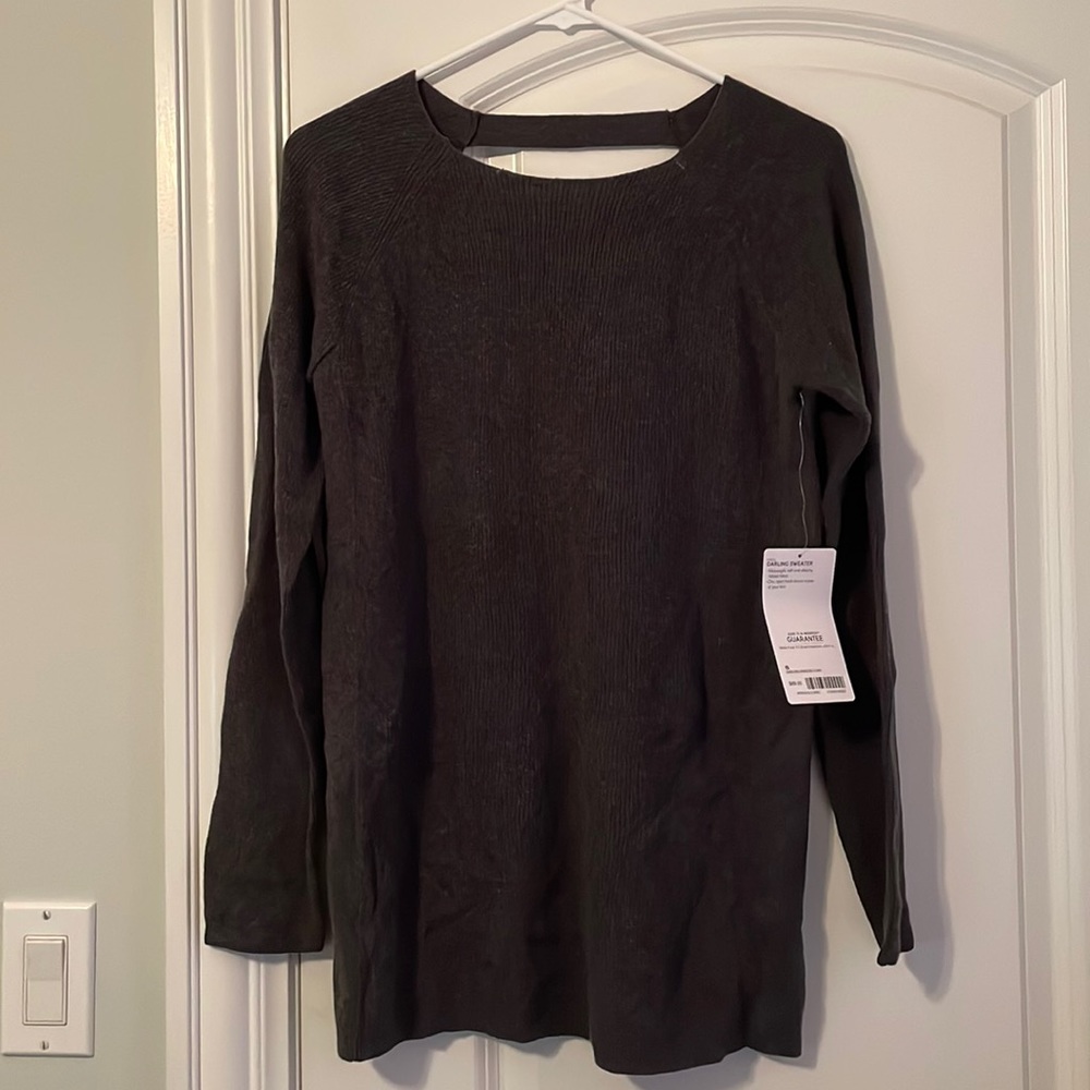 Dark Gray Athleta Sweater NWT
